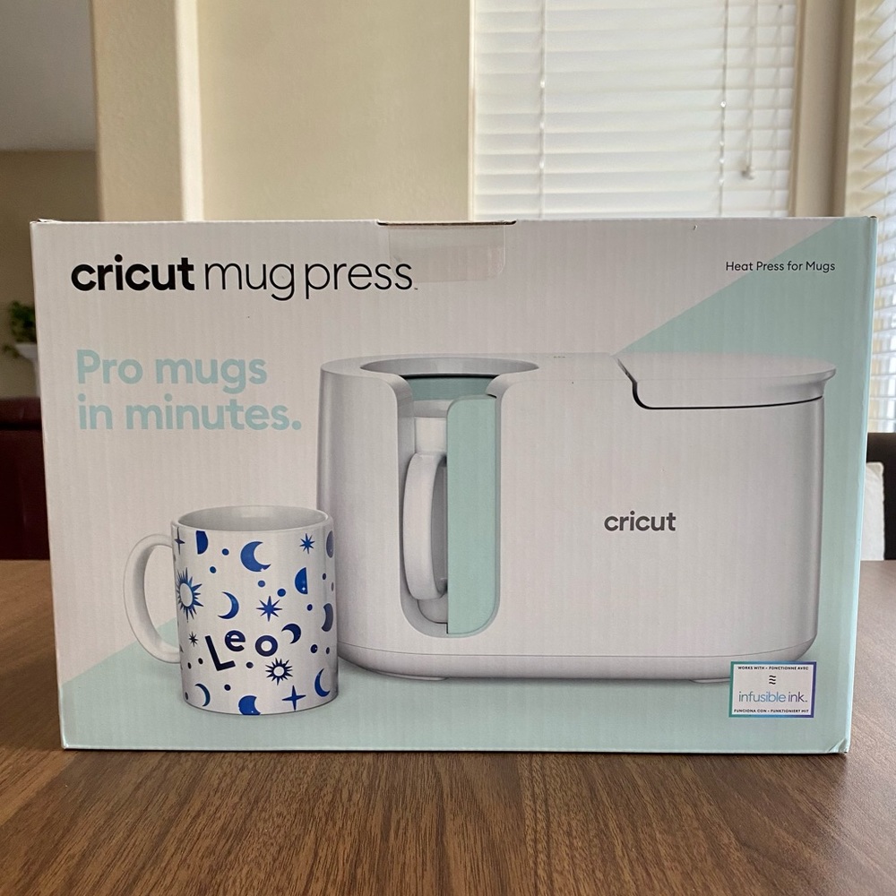Cricut Mug Press Heat Press Machine for DIY Mug Sublimation.